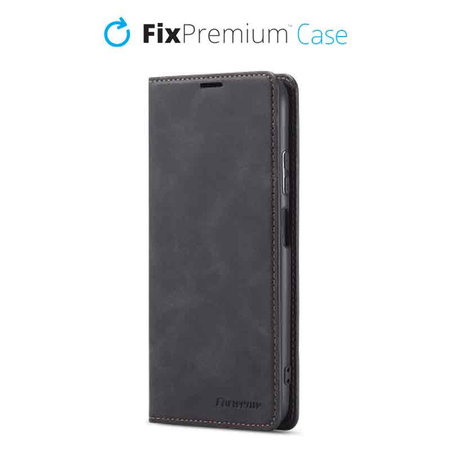 FixPremium - Étui Business Wallet pour iPhone 11, noir