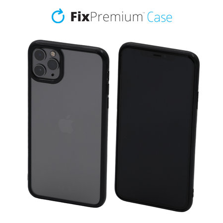 FixPremium - Coque Invisible pour iPhone 11 Pro Max, noir