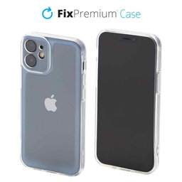 FixPremium - Coque Invisible pour iPhone 12 mini, transparente