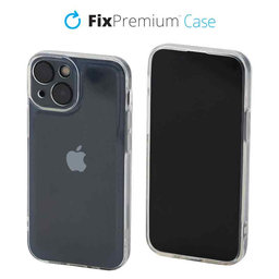 FixPremium - Coque Invisible pour iPhone 13 mini, transparente