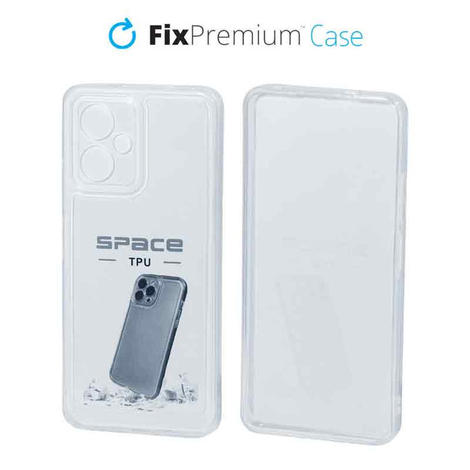 FixPremium - Coque Invisible pour Xiaomi Redmi Note 12 5G, transparente