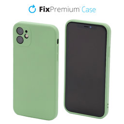 FixPremium - Coque en caoutchouc pour iPhone 11, vert