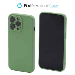 FixPremium - Coque en caoutchouc pour iPhone 13 Pro, vert