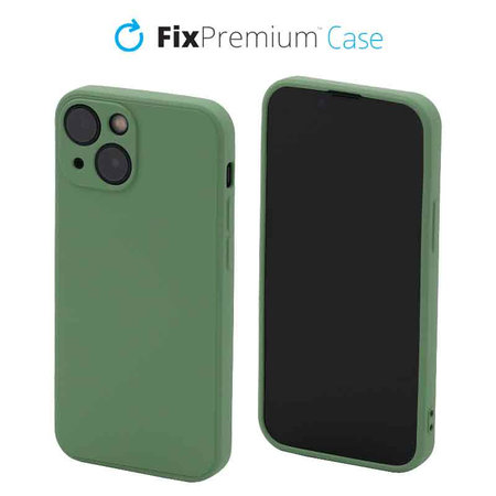 FixPremium - Coque en caoutchouc pour iPhone 14 Plus, vert