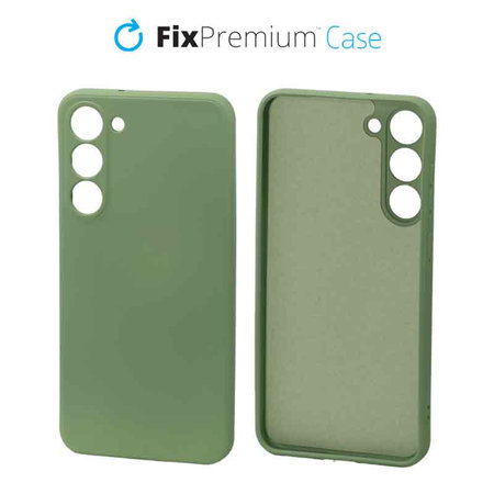 FixPremium - Coque en caoutchouc pour Samsung Galaxy S23 Plus, vert