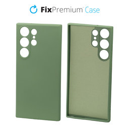 FixPremium - Coque en caoutchouc pour Samsung Galaxy S23 Ultra, vert