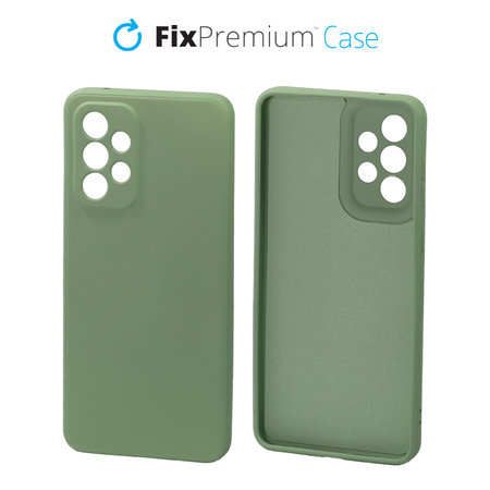 FixPremium - Coque en caoutchouc pour Samsung Galaxy A33 5G, vert