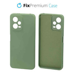 FixPremium - Coque en caoutchouc pour Xiaomi Redmi Note 12 5G, vert