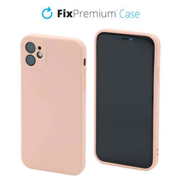 FixPremium - Coque en caoutchouc pour iPhone 11, orange