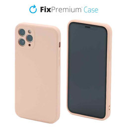 FixPremium - Coque en caoutchouc pour iPhone 11 Pro, orange