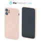 FixPremium - Coque en caoutchouc pour iPhone 12 mini, orange