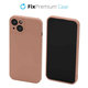 FixPremium - Coque en caoutchouc pour iPhone 13 & 14, orange