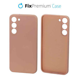 FixPremium - Coque en caoutchouc pour Samsung Galaxy S23 Plus, orange