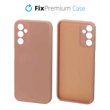 FixPremium - Coque en caoutchouc pour Samsung Galaxy A14 5G, orange