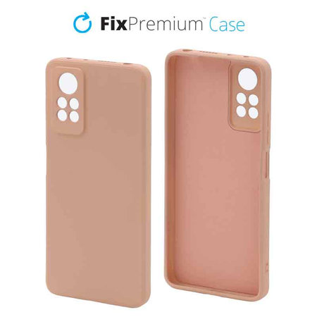 FixPremium - Coque en caoutchouc pour Xiaomi Redmi Note 12 Pro, orange