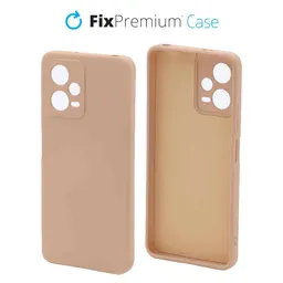 FixPremium - Coque en caoutchouc pour Xiaomi Redmi Note 12 5G, orange