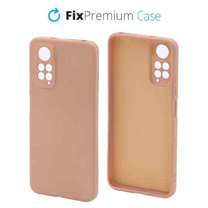 FixPremium - Coque en caoutchouc pour Xiaomi Redmi Note 11, orange