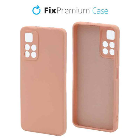 FixPremium - Coque en caoutchouc pour Xiaomi Redmi Note 11S 5G, orange