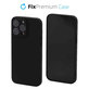 FixPremium - Coque en caoutchouc pour iPhone 14 Pro Max, noir