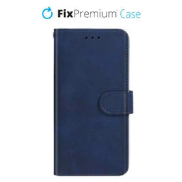 FixPremium - Étui portefeuille pour iPhone 11, bleu