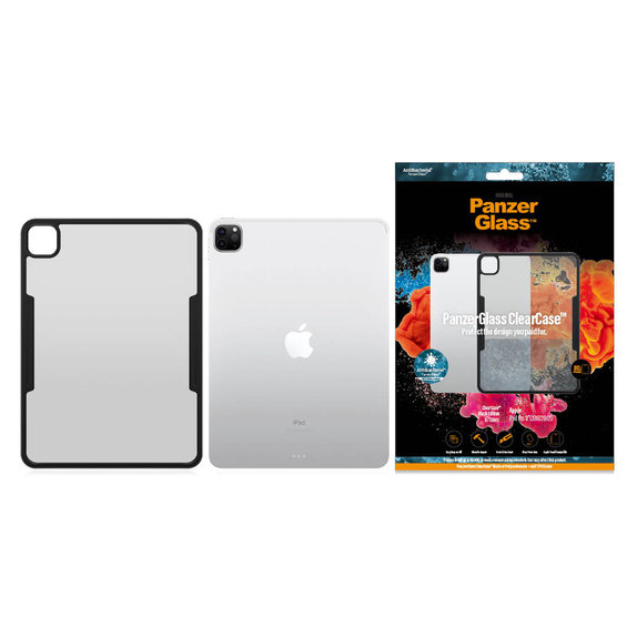 Étui ClearCase AB pour iPad Pro 11'' (2018/2020/2021), Noir, PanzerGlass