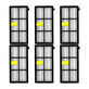 iRobot Roomba 800, séries 900 - Ensemble de filtres HEPA (6 pieces)