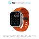 FixPremium - Bracelet Sport Silicone pour Apple Watch (42, 44, 45 & 49mm), orange
