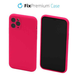 FixPremium - Coque en silicone pour iPhone 11 Pro, rose