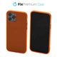 FixPremium - Coque transparente pour iPhone 13 Pro, orange