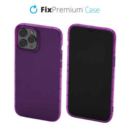 FixPremium - Coque transparente pour iPhone 13 Pro, violette