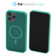 FixPremium - Coque Clear sMagSafe pour iPhone 13 Pro, bleu menthe