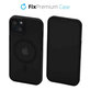 FixPremium - Coque transparente avec MagSafe pour iPhone 14, frost black