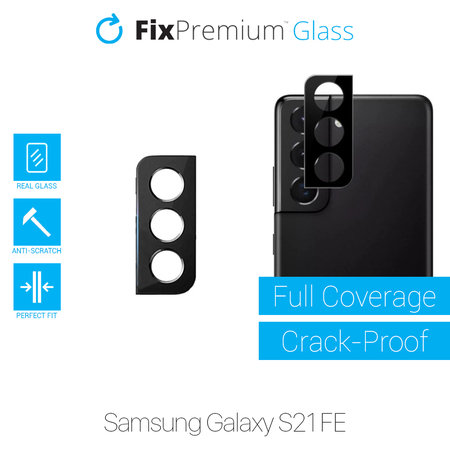 FixPremium Glass - Protecteur d'objectif de caméra arrière pour Samsung Galaxy S21 FE