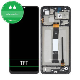 Xiaomi Redmi 12C 22120RN86G 22126RN91Y - Écran LCD + Écran Tactile + Cadre (Noir) TFT