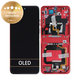 Motorola Razr 40 Ultra - Écran LCD + Ecran Tactile + Cadre (Viva Magenta) - 5D68C22598 Genuine Service Pack