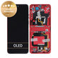 Motorola Razr 40 Ultra - Écran LCD + Ecran Tactile + Cadre (Viva Magenta) - 5D68C22598 Genuine Service Pack