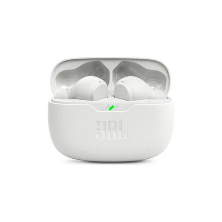 JBL - Écouteurs sans fil Wave Beam, blanc