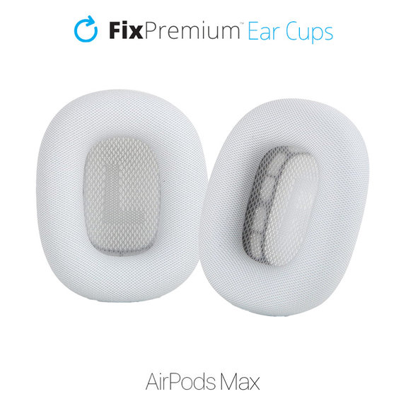 Coussinets de rechange pour Apple AirPods Max (Fabric), blanc