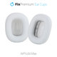 Coussinets de rechange pour Apple AirPods Max (Fabric), blanc