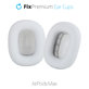 Coussinets de rechange pour Apple AirPods Max (Fabric), blanc