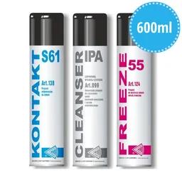 Micro Chip Elektronic - Kit de sprays - 3x600ml