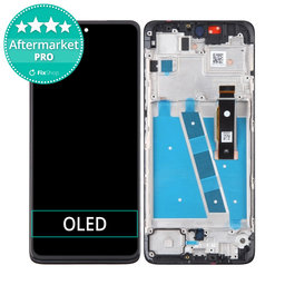 Motorola Moto G72 XT2255 - Écran LCD + Ecran Tactile + Cadre (Meteorite Gray) OLED