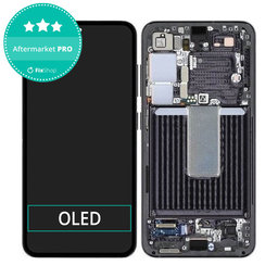 Samsung Galaxy S23 S911B - Écran LCD + Ecran Tactile + Cadre (Phantom Black) OLED