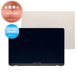 Apple MacBook Air 13" M2 A2681 (2022) - Écran LCD + Vitre avant + Coque (Starlight) Refurbished