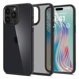 Spigen - Étui Ultra Hybrid pour iPhone 15 Pro, Frost Black