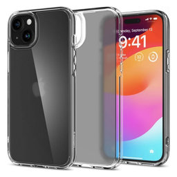 Spigen - Étui Ultra Hybrid pour iPhone 15, Frost Clear