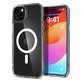 Spigen - Étui Ultra Hybrid avec MagSafe pour iPhone 15, blanc