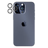 PanzerGlass - Couvercle de Protection d'Objectif d'Appareil Hoops pour iPhone 15 Pro et 15 Pro Max, transparent