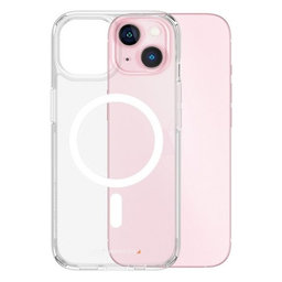 PanzerGlass - Étui HardCase D3O avec MagSafe pour iPhone 15, transparent