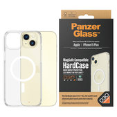 Étui HardCase D3O avec MagSAFE by PanzerGlass pour iPhone 15 Plus, Transparent, PanzerGlass